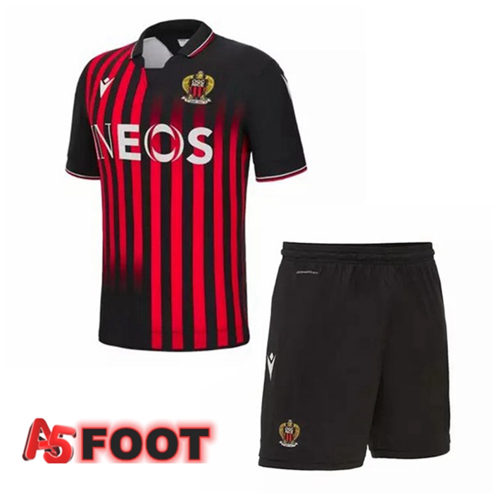 Site Nouveau Maillot Enfant OGC Nice 2023 2024 2025 Pas Cher Vintage