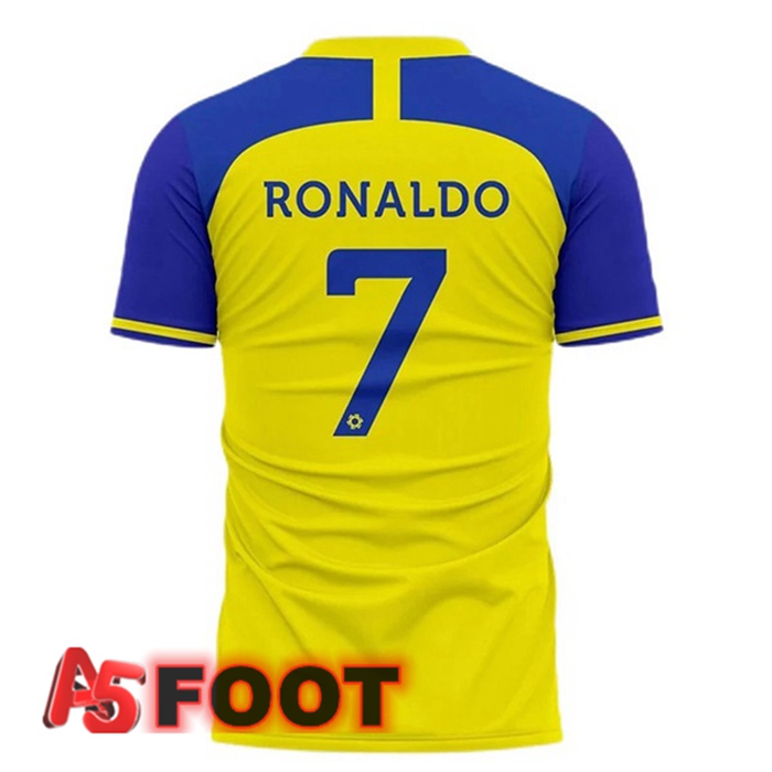 Maillot De Foot Al-Nassr FC (RONALDO 7) Domicile Jaune 2022/2023